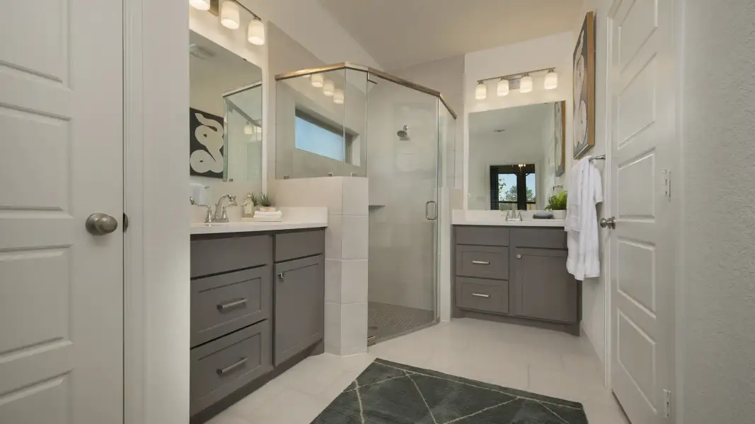 Furnished interior view inside a new home in Woodhavyn, Magnolia (Image 13).