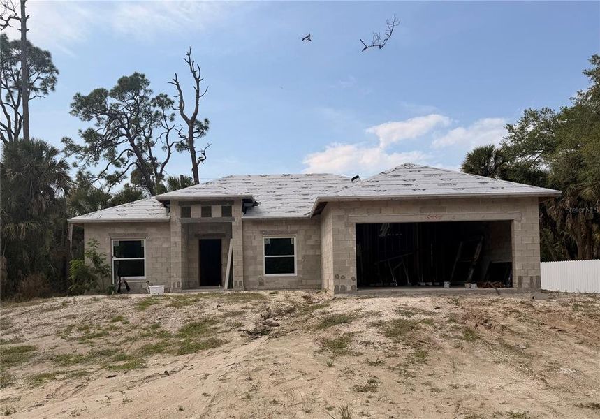 In-progress construction of a new home in , Port Charlotte, FL (Image 3). In-progress construction of a new home in , Port Charlotte, FL (Image 3).