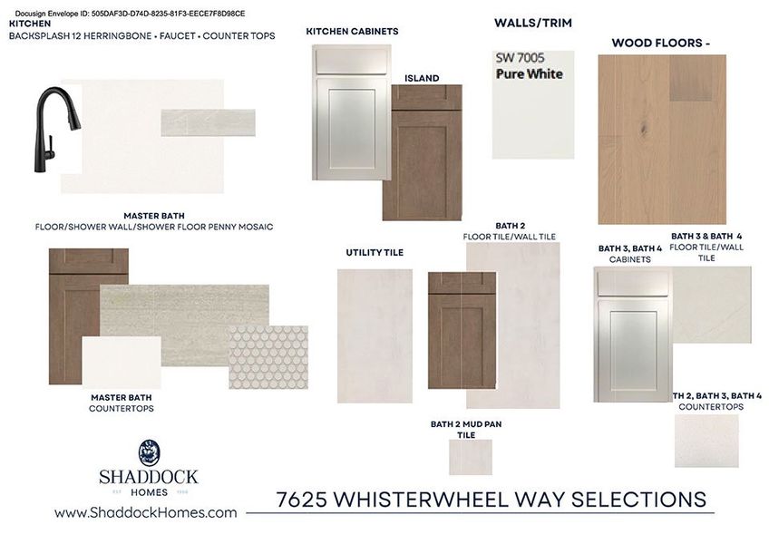 Sample of building materials used in homes in Tavolo Park, Fort Worth (Image 3).