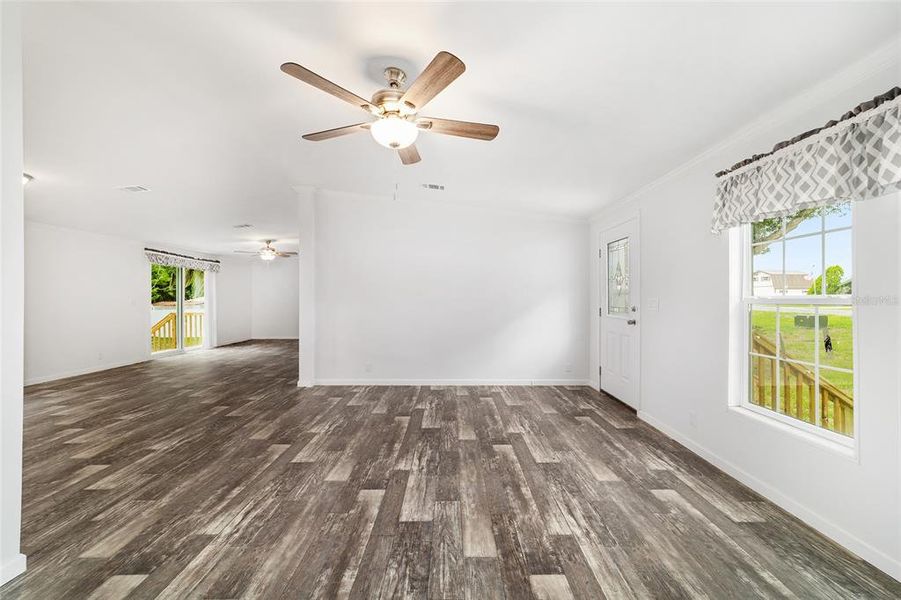 Spacious, unfurnished interior of a new home in , Ocala (Image 37). Spacious, unfurnished interior of a new home in , Ocala (Image 37).