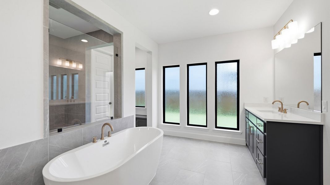 Furnished interior view inside a new home in Sonoma Verde, McLendon-Chisholm (Image 15).