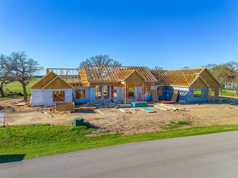 In-progress construction of a new home in , Lipan, TX (Image 5). In-progress construction of a new home in , Lipan, TX (Image 5).