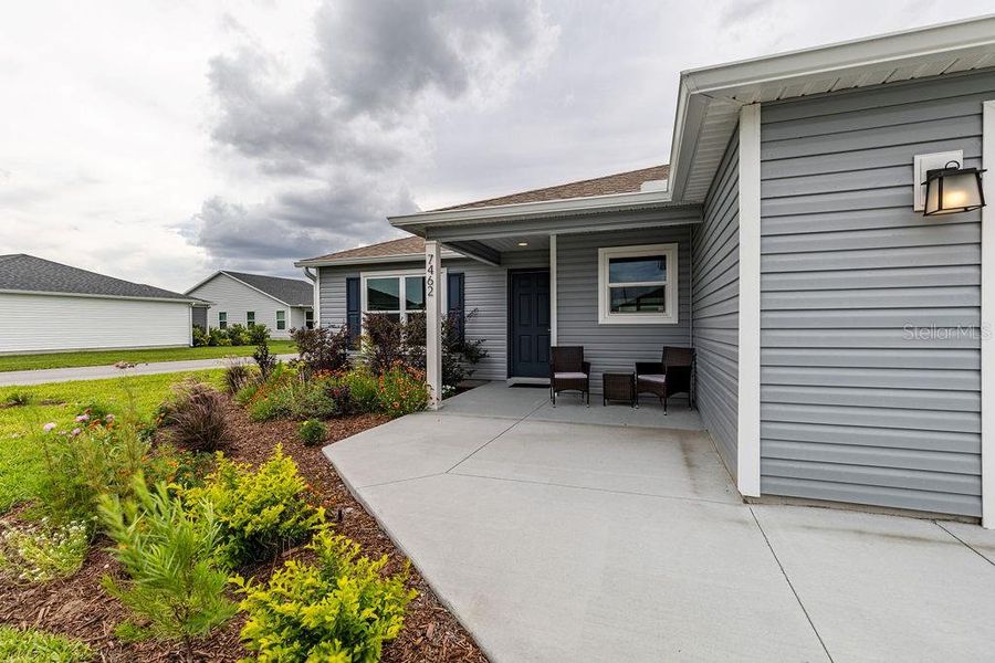 Exterior details and patio area of a home in , The Villages (Image 25).