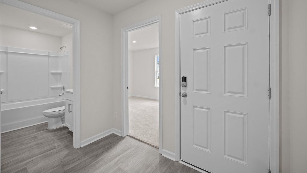 Spacious, unfurnished interior of a new home in Jetstream Park, Wilson (Image 7).