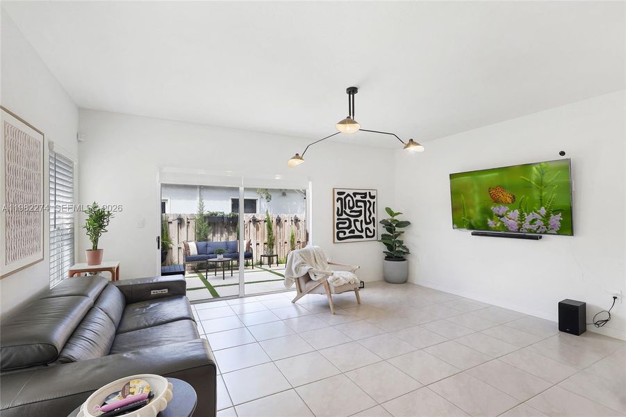 Furnished interior view inside a new home in Sebastian Isles, Florida City (Image 8). Furnished interior view inside a new home in Sebastian Isles, Florida City (Image 8).