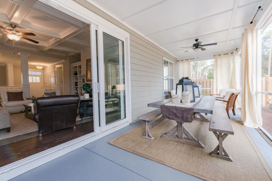 Representative furnished interior of a home built from the McKinley by Bill Clark Homes in The Sanctuary at Sunset Beach, Sunset Beach (Image 91). Representative furnished interior of a home built from the McKinley by Bill Clark Homes in The Sanctuary at Sunset Beach, Sunset Beach (Image 91).