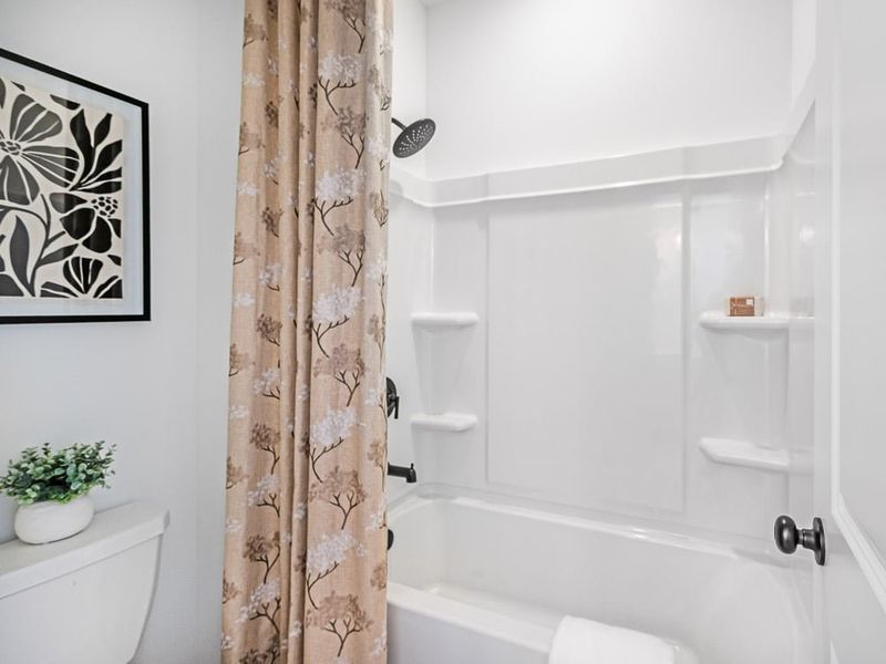 Furnished interior view inside a new home in Oakmead, Buford (Image 19). Furnished interior view inside a new home in Oakmead, Buford (Image 19).