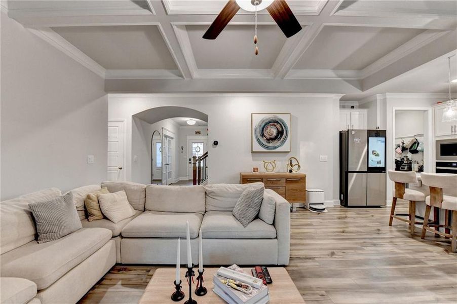 Furnished interior view inside a new home in , Lawrenceville (Image 7).