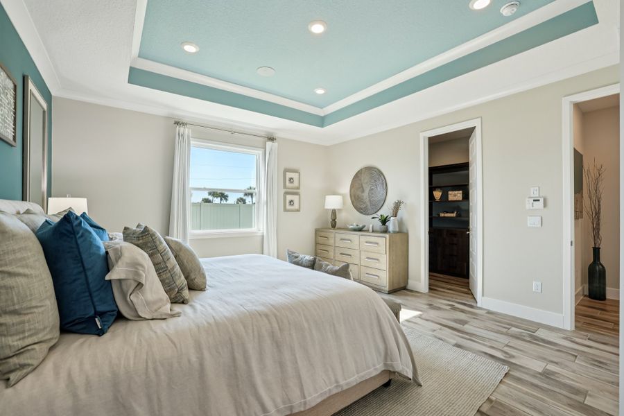 Representative furnished interior of a home built from the Atlantis by Maronda Homes in The Vue, Satellite Beach (Image 27).