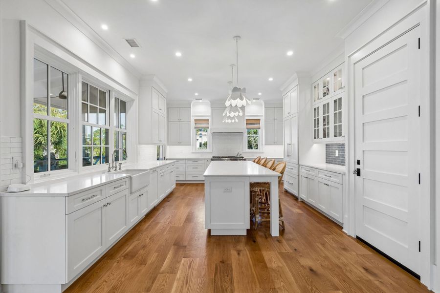 Furnished interior view inside a new home in , Folly Beach (Image 81).