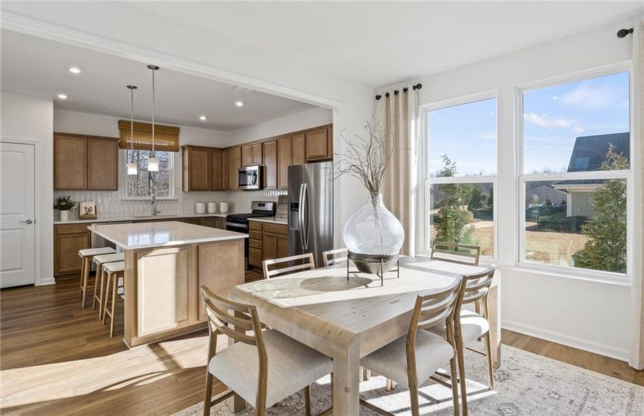 Furnished interior view inside a new home in Sun City Peachtree, Griffin (Image 10).