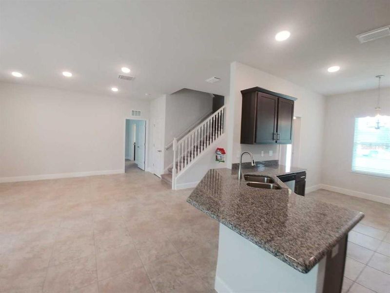 Furnished interior view inside a new home in Ocala Crossings South, Ocala (Image 16). Furnished interior view inside a new home in Ocala Crossings South, Ocala (Image 16).