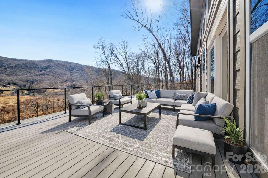 Exterior details and patio area of a home in , Canton (Image 28).