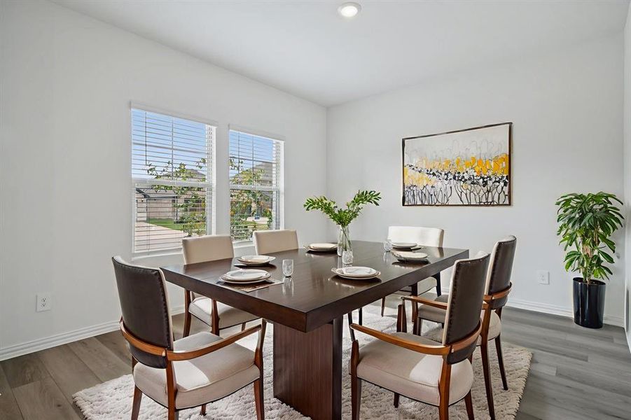 Photo is not of the actual home, but is an inspirational photo of builder’s model home and may depict options, furnishings, and/or decorator features that are not included.