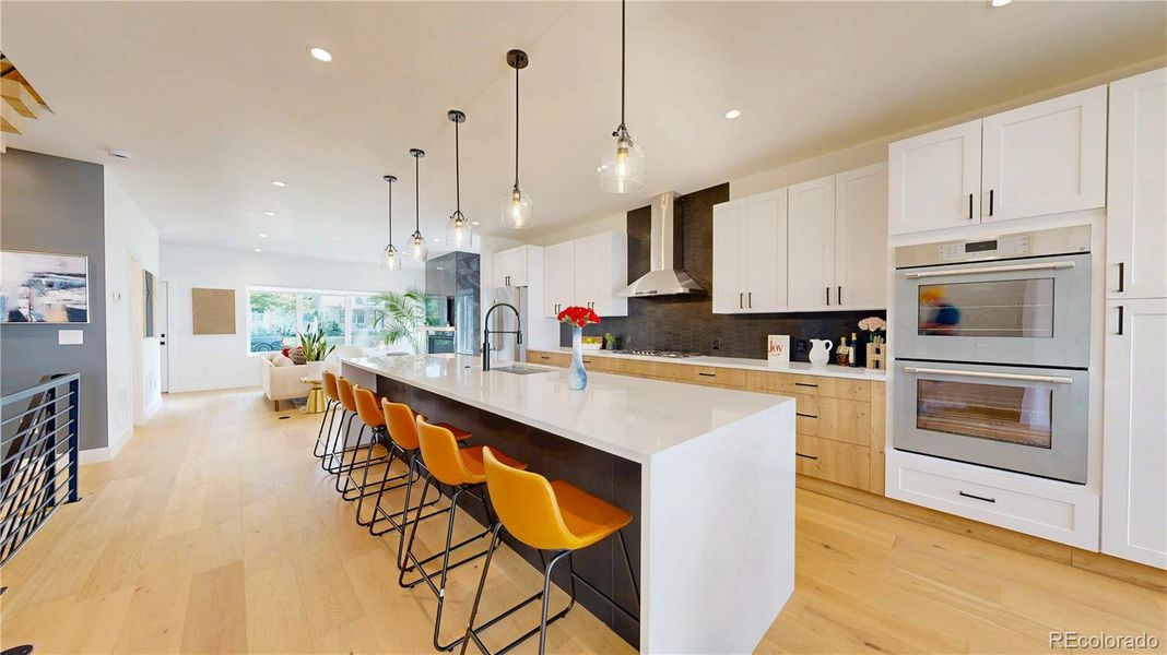 Furnished interior view inside a new home in , Denver (Image 42).