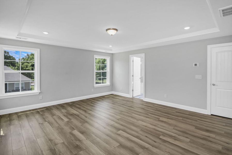 Spacious, unfurnished interior of a new home in Cobblestone Park, Blythewood (Image 32). Spacious, unfurnished interior of a new home in Cobblestone Park, Blythewood (Image 32).