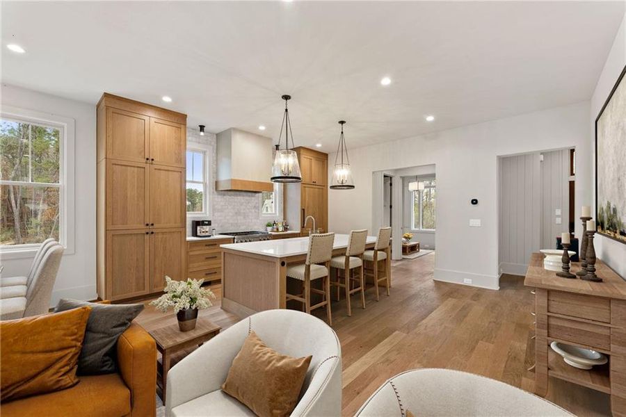 Furnished interior view inside a new home in , Chattahoochee Hills (Image 10).