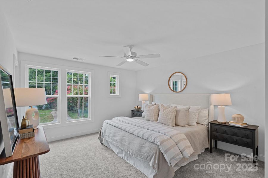 Furnished interior view inside a new home in , Charlotte (Image 13). Furnished interior view inside a new home in , Charlotte (Image 13).