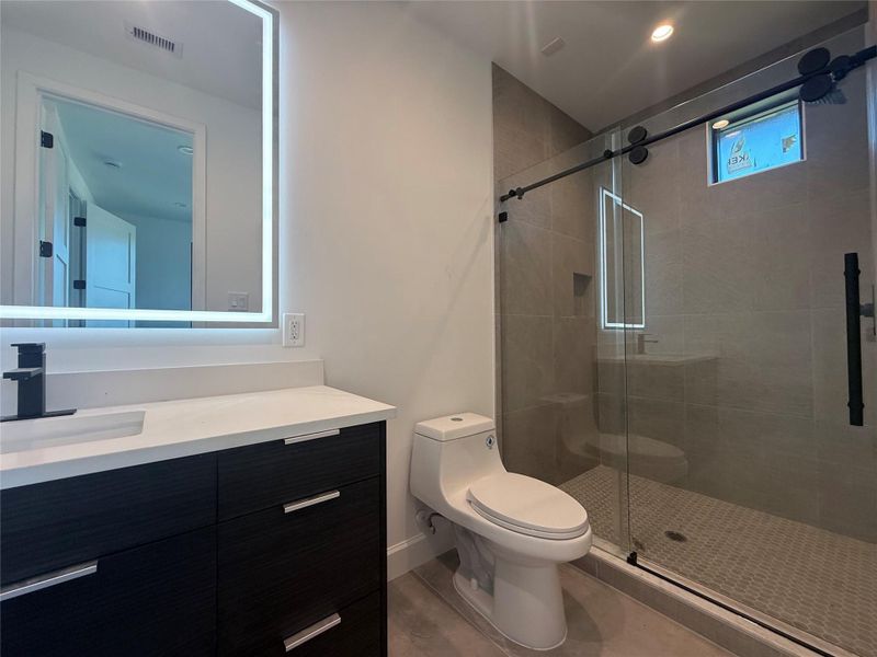 Furnished interior view inside a new home in , Houston (Image 6).