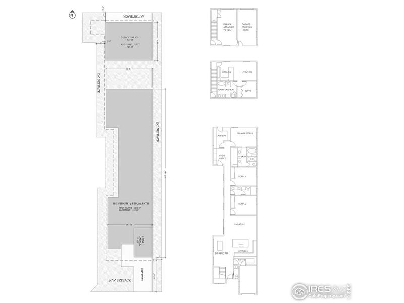 2D floor plan layout of this home in , Windsor, CO (Image 3).