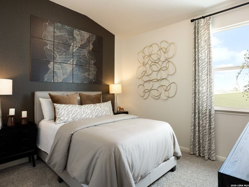 Furnished interior view inside a new home in , San Antonio (Image 10). Furnished interior view inside a new home in , San Antonio (Image 10).