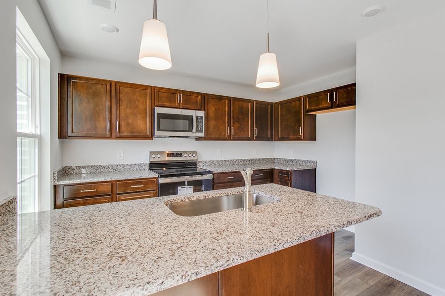 Furnished interior view inside a new home in Astoria, Columbia (Image 6).