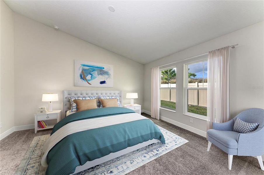 Furnished interior view inside a new home in Crosswind Point, Parrish (Image 6). Furnished interior view inside a new home in Crosswind Point, Parrish (Image 6).