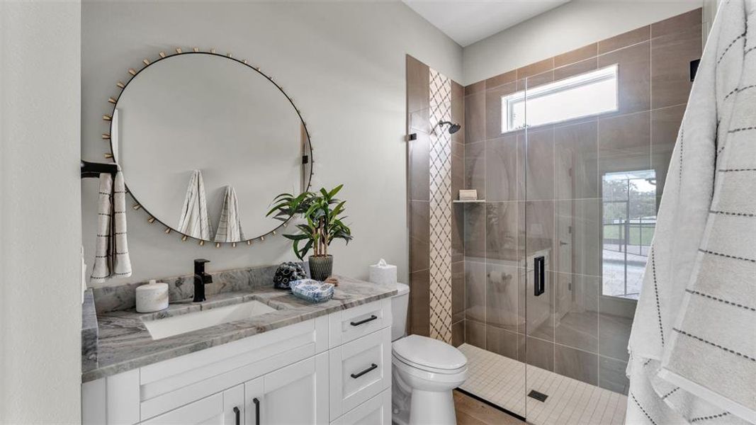 Furnished interior view inside a new home in , Lakeland (Image 17).