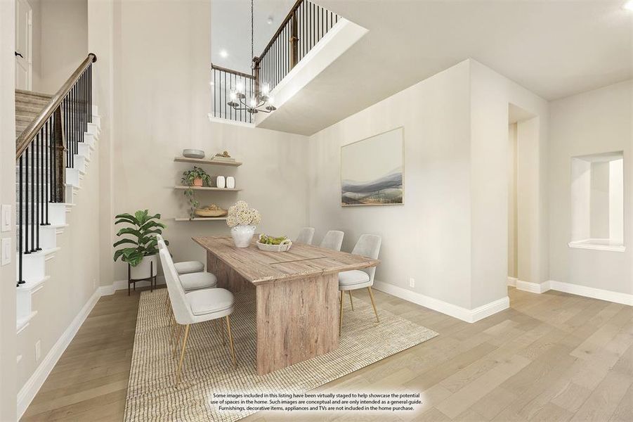 Furnished interior view inside a new home in Timberbrook 3B-4A, Justin (Image 29). Furnished interior view inside a new home in Timberbrook 3B-4A, Justin (Image 29).