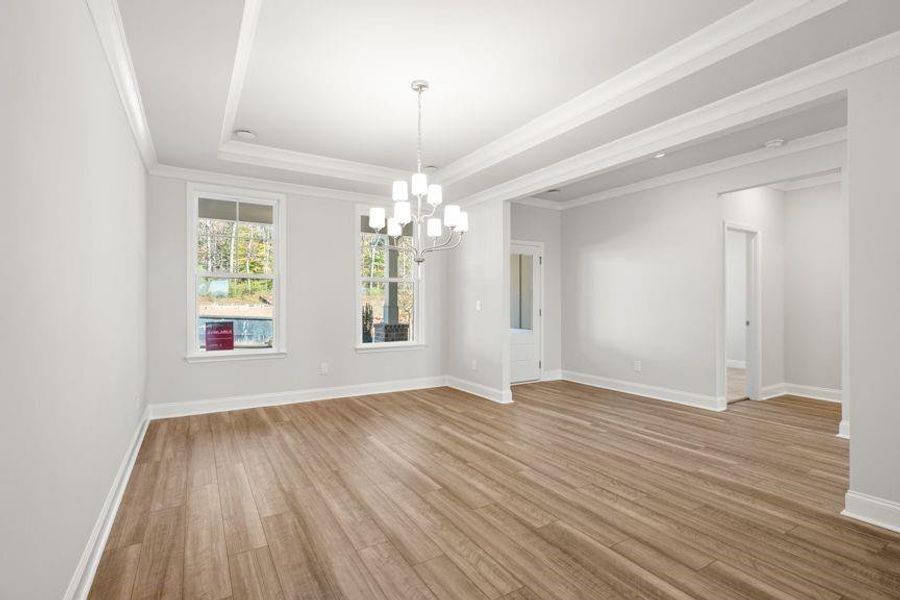 Spacious, unfurnished interior of a new home in Reserve at Hickory Walk, Kennesaw (Image 31). Spacious, unfurnished interior of a new home in Reserve at Hickory Walk, Kennesaw (Image 31).