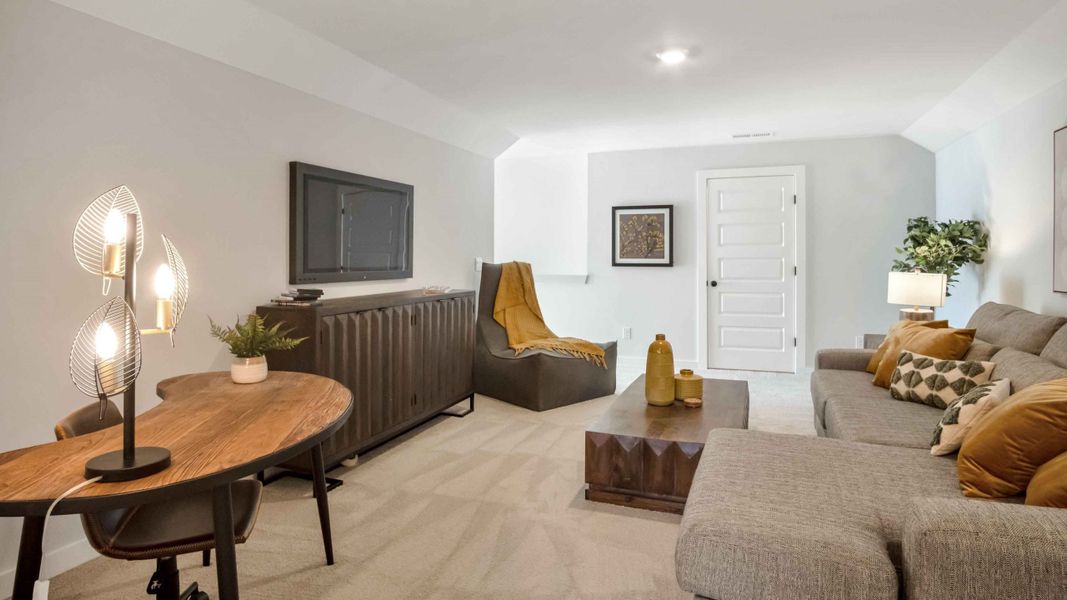 Furnished interior view inside a new home in Nexus South, Gallatin (Image 29).