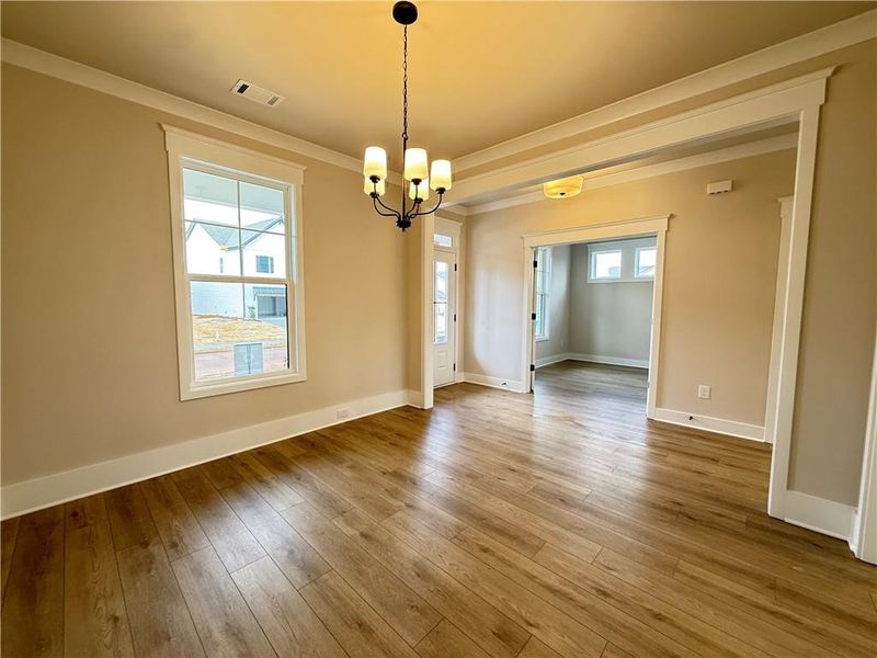 Spacious, unfurnished interior of a new home in Ponderosa Farms Manor, Gainesville (Image 27). Spacious, unfurnished interior of a new home in Ponderosa Farms Manor, Gainesville (Image 27).
