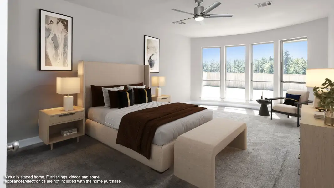 Furnished interior view inside a new home in Candela, Richmond (Image 5).