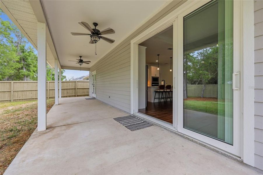 Exterior details and patio area of a home in , Gainesville (Image 29).
