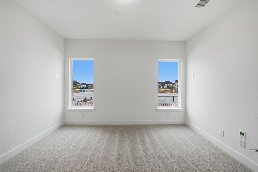 Spacious, unfurnished interior of a new home in Brookhollow West, Prosper (Image 19). Spacious, unfurnished interior of a new home in Brookhollow West, Prosper (Image 19).