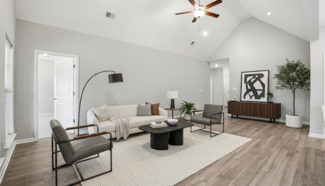 Furnished interior view inside a new home in Sagewood, Tullahoma (Image 11).