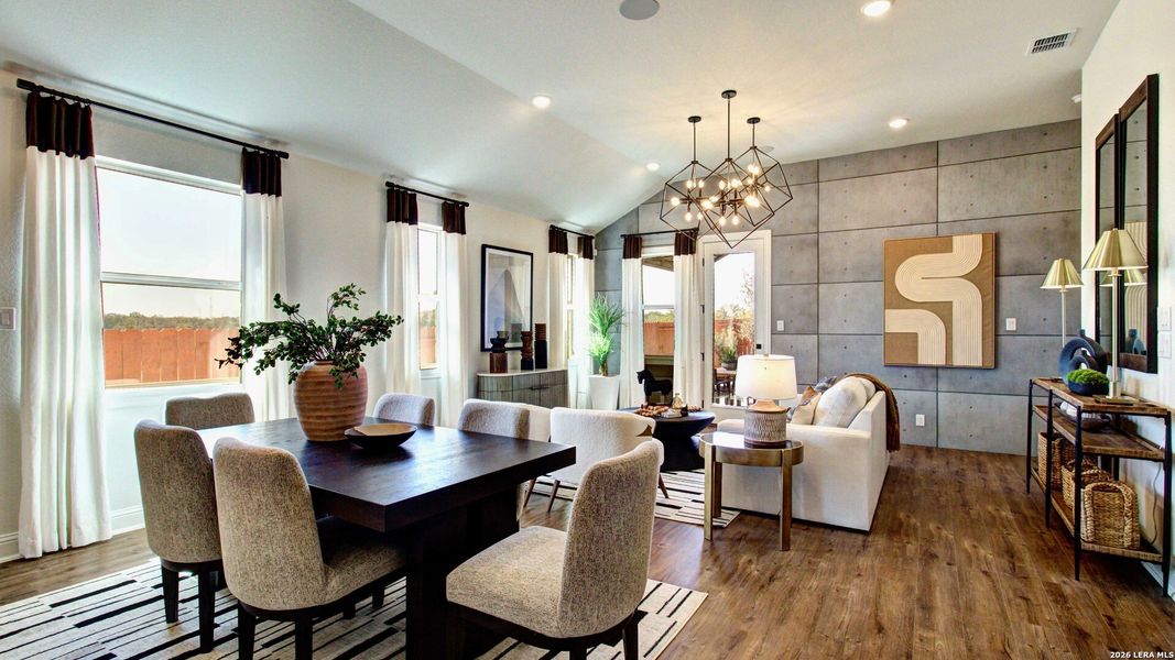 Furnished interior view inside a new home in Veranda, San Antonio (Image 9). Furnished interior view inside a new home in Veranda, San Antonio (Image 9).