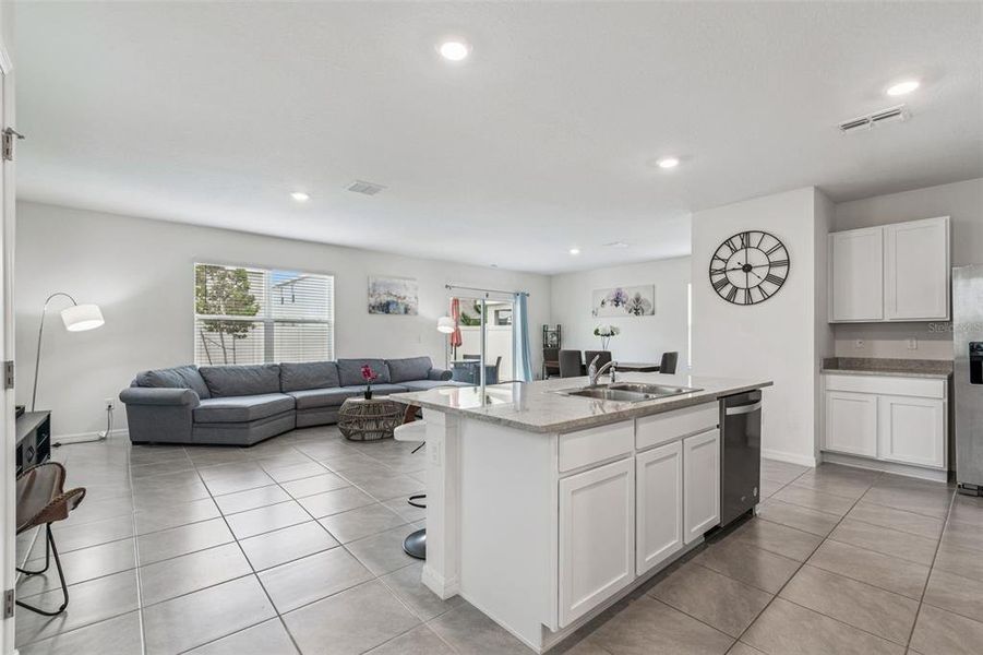 Furnished interior view inside a new home in Westgate at Avalon Park, Wesley Chapel (Image 6).