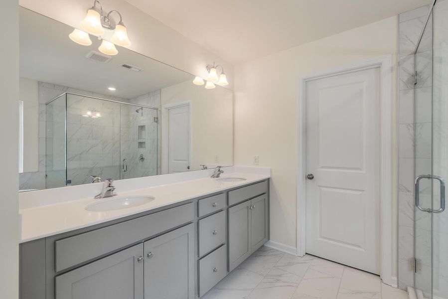 Furnished interior view inside a new home in Parker's Preserve, Ridgeville (Image 14).