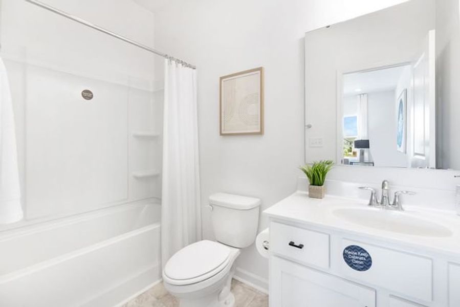 Representative furnished interior of a home built from the Ryker by True Homes in Edgewater - The Groves, Lancaster (Image 26).