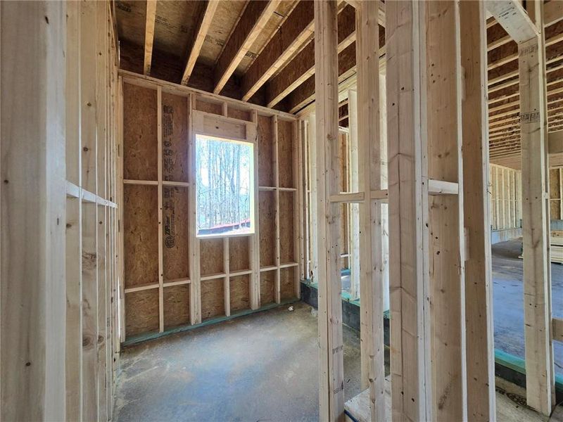 In-progress construction of a new home in Aster, Roswell, GA (Image 41).