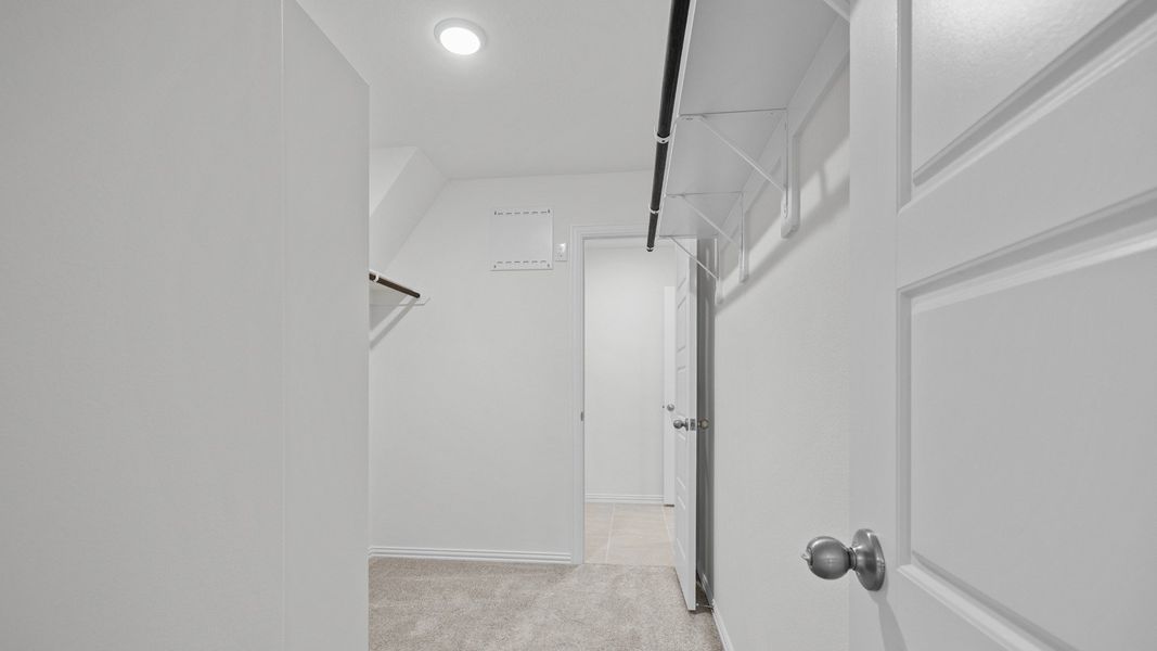 Furnished interior view inside a new home in Oakwood Estates, Waller (Image 38).