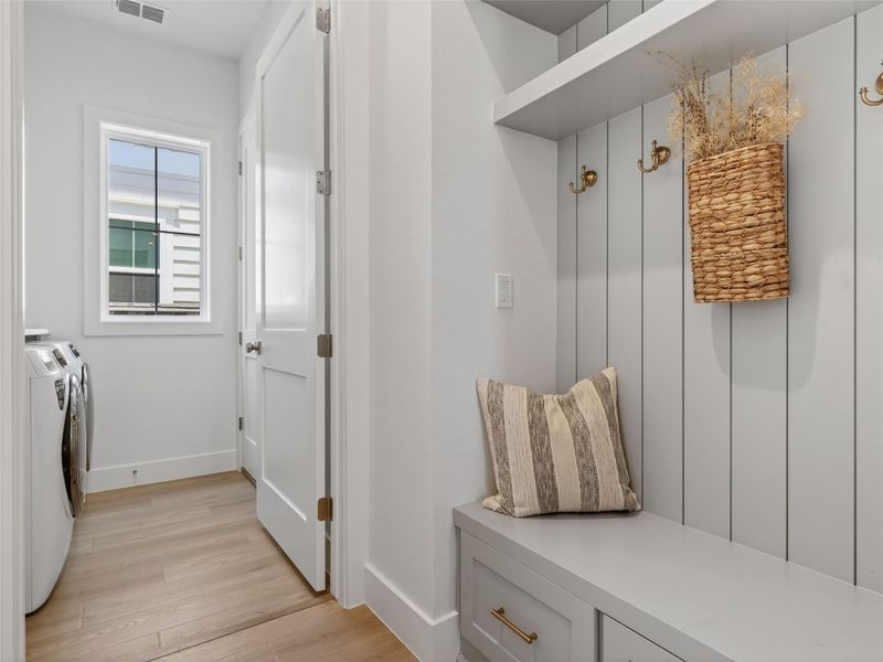 Furnished interior view inside a new home in , Port Aransas (Image 10).
