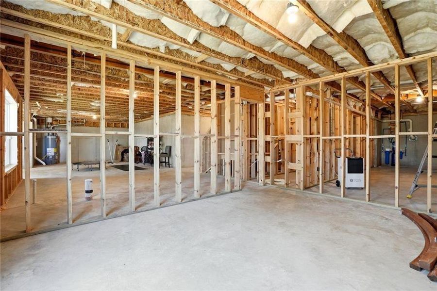 In-progress construction of a new home in Calgary Downs, Winder, GA (Image 40).