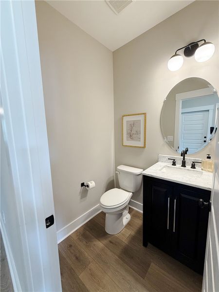 Furnished interior view inside a new home in Walker's Pointe, Anderson (Image 20).