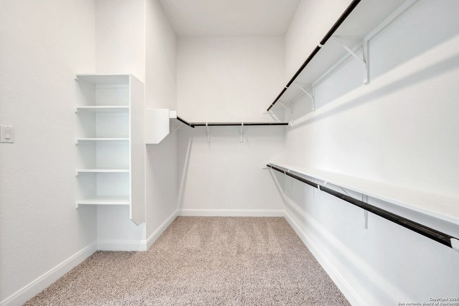 Spacious, unfurnished interior of a new home in Preserve at Annabelle Ranch, San Antonio (Image 39). Spacious, unfurnished interior of a new home in Preserve at Annabelle Ranch, San Antonio (Image 39).