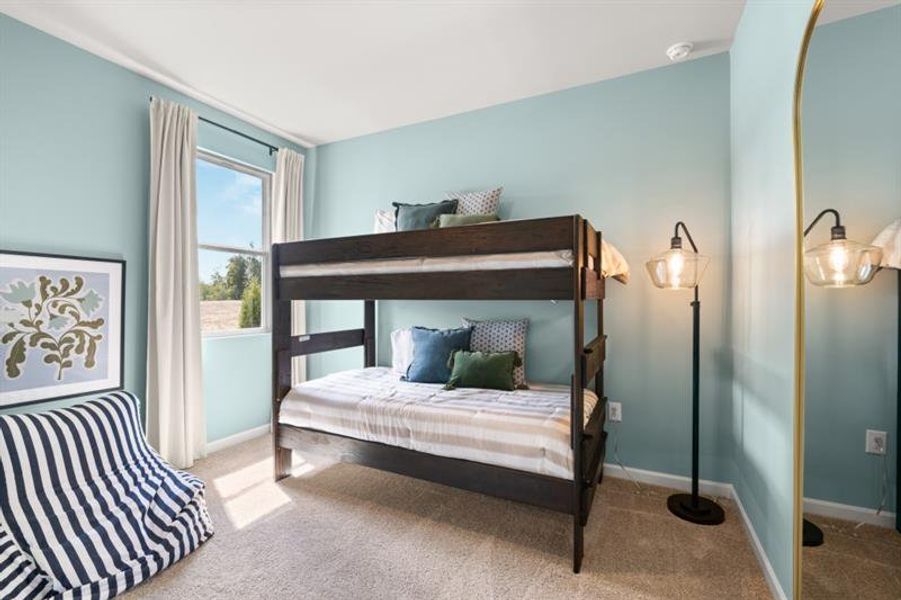 Furnished interior view inside a new home in Northberry, Rome (Image 34).