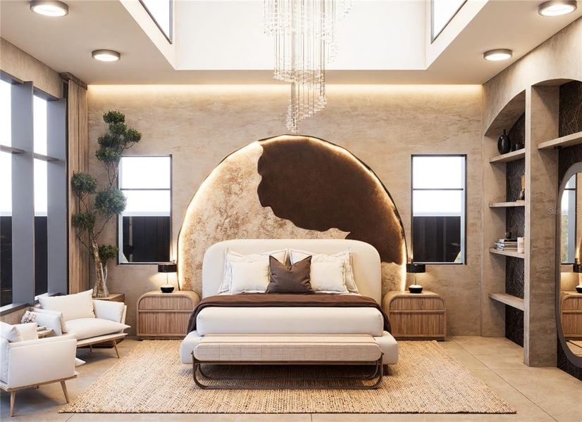 Furnished interior view inside a new home in , Sarasota (Image 7).