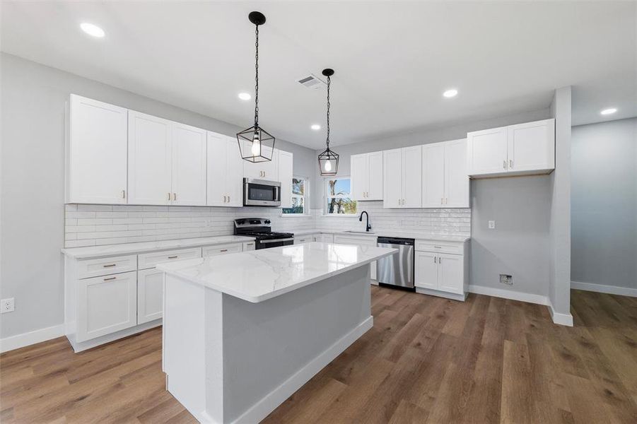 Furnished interior view inside a new home in , Fort Worth (Image 15).