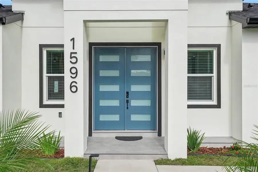 Exterior details and patio area of a home in , Clearwater (Image 3). Exterior details and patio area of a home in , Clearwater (Image 3).